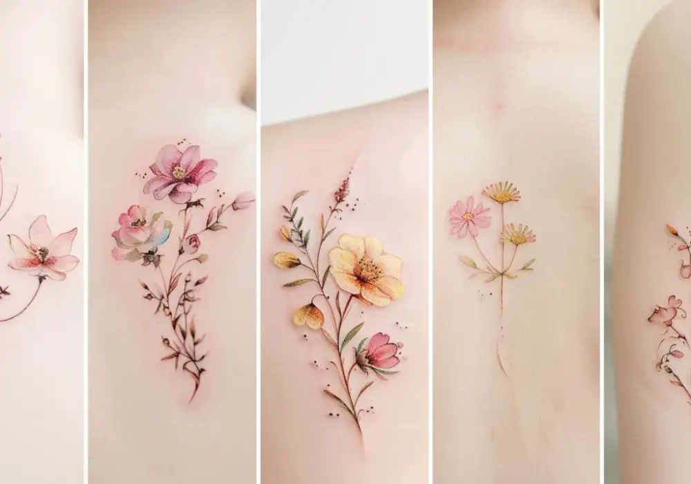 Jak wybrać delikatne damskie tatuaże? 7 inspirujących wzorów