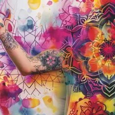 Kolorowe tatuaże damskie: Trendy które warto znać