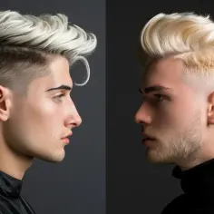 Męskie fryzury blond: Jakie odcienie pasują do karnacji?