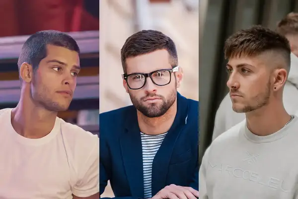 Krótkie fryzury dla mężczyzn: 5 cięć bez układania