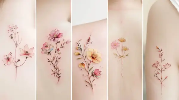 Jak wybrać delikatne damskie tatuaże? 7 inspirujących wzorów
